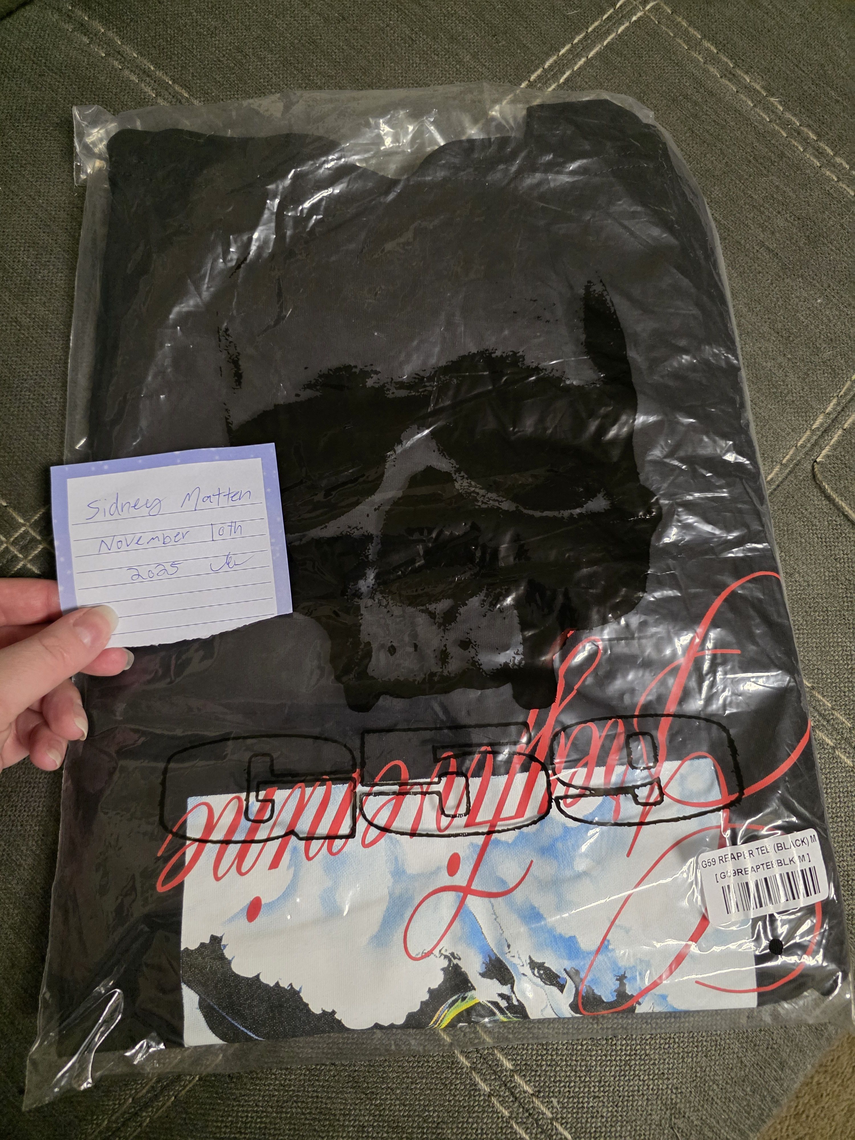 G59 Records G59 reaper tee Size US M / EU 48-50 / 2 - 1 Thumbnail