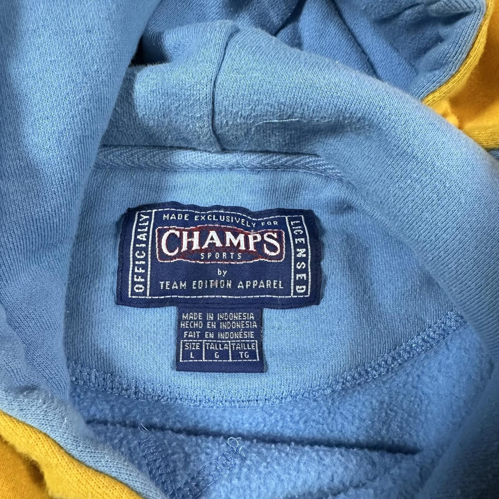 Champs Sport Champs Sports Menswear Hoodie L Blue and Yellow UCLA Size US L / EU 52-54 / 3 - 3 Thumbnail