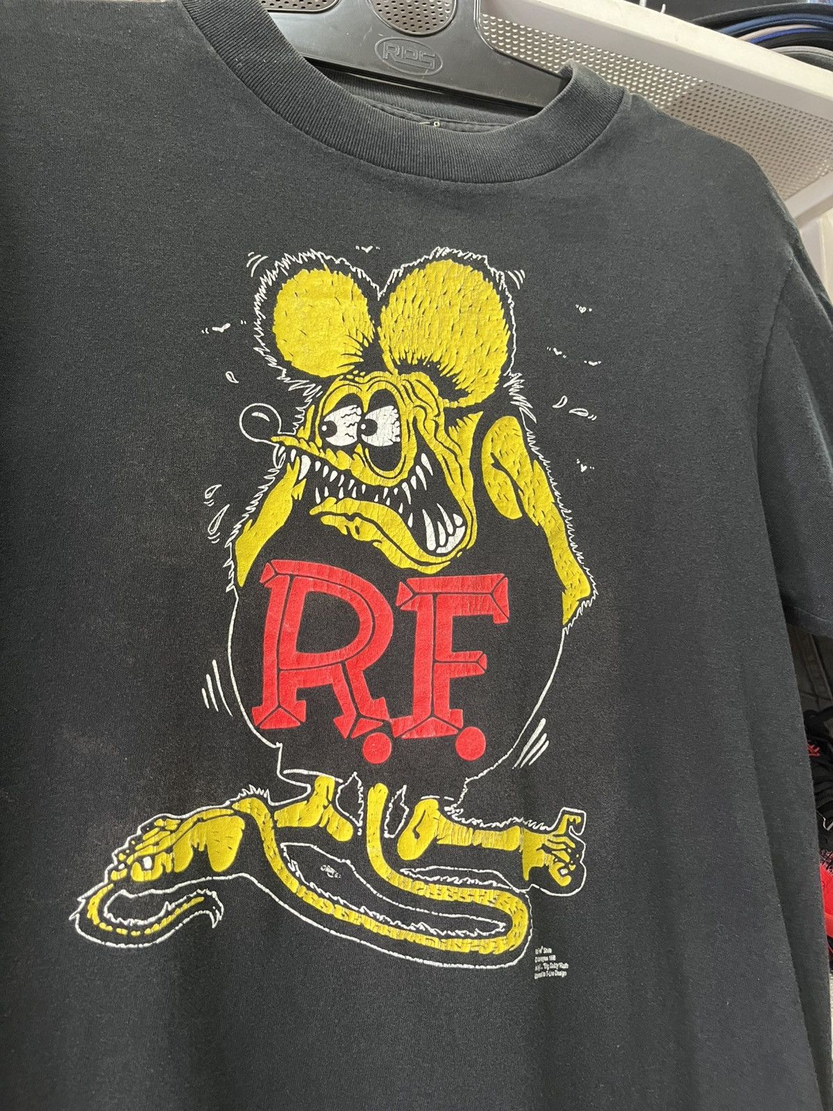 Vintage Vintage 90's R.F. Rat Fink T-Shirt Size US M / EU 48-50 / 2 - 2 Thumbnail