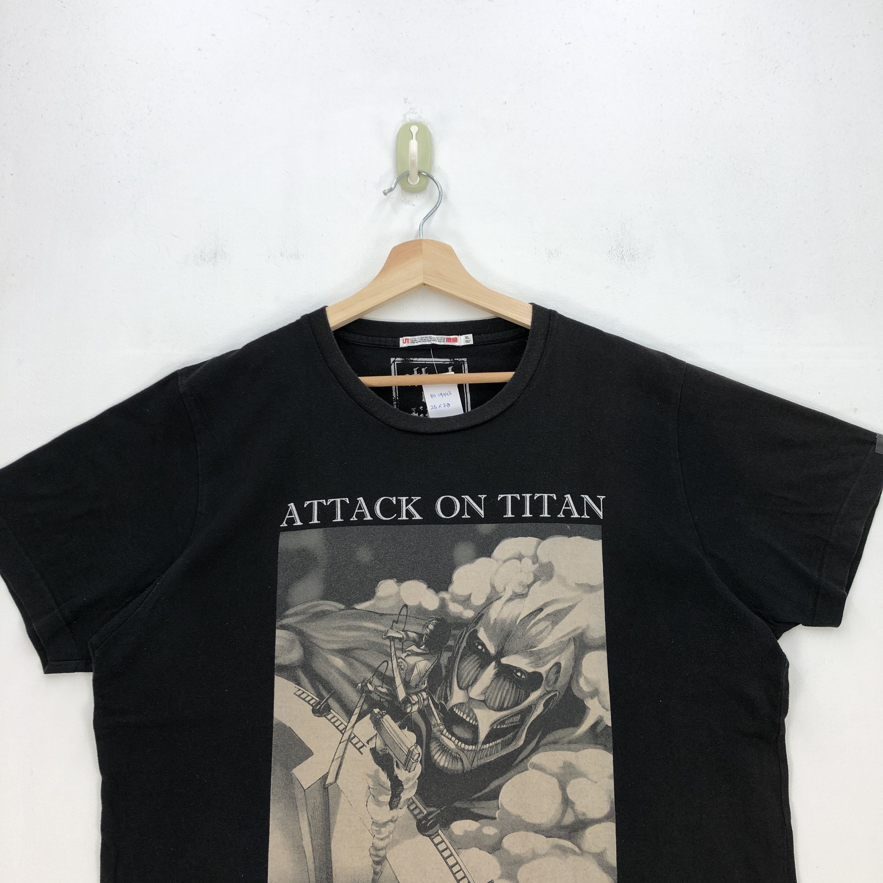 Anime Attack on Titan T Shirt Japanese Anime Cartoon Tee Size US L / EU 52-54 / 3 - 2 Thumbnail