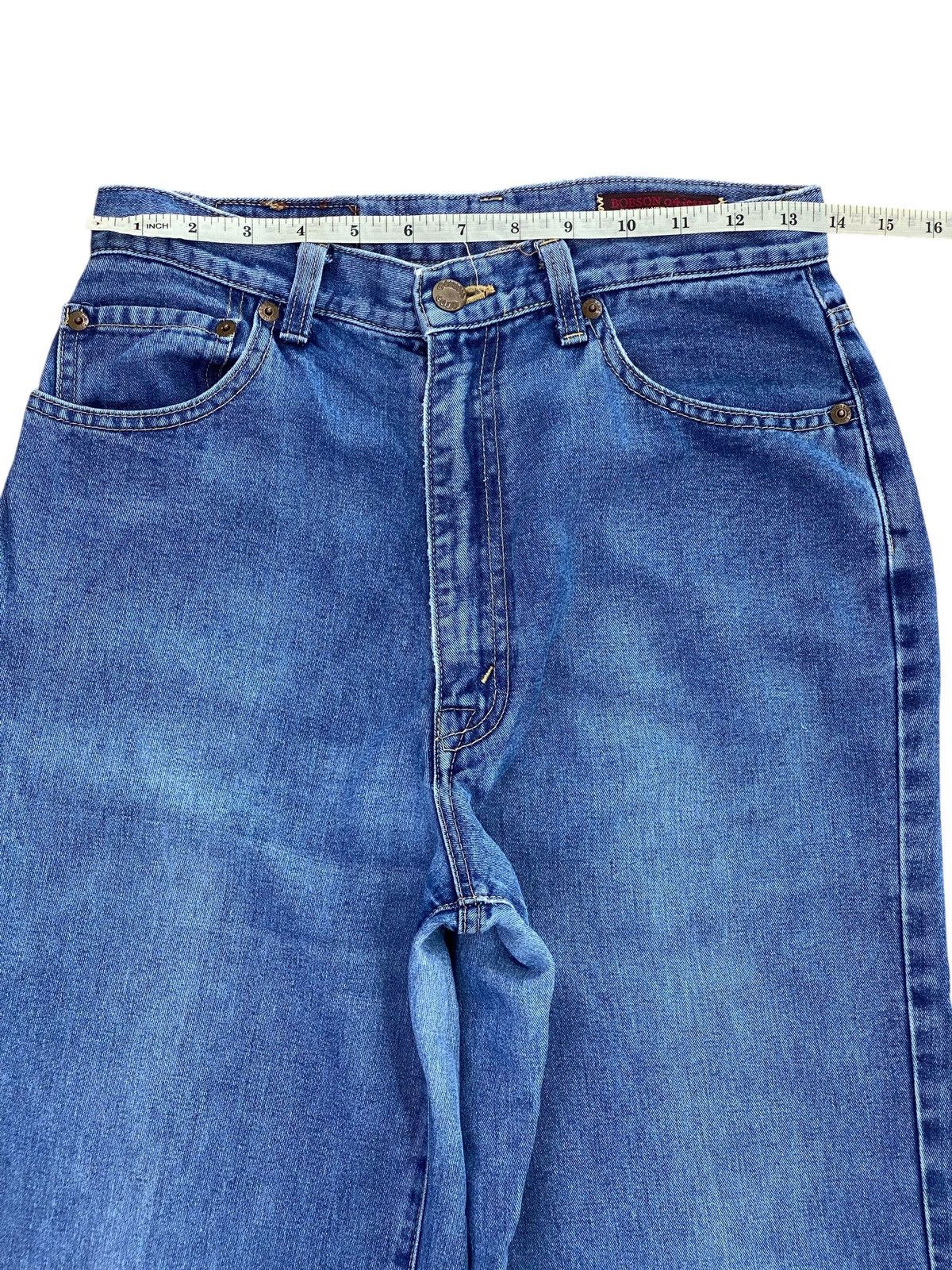 Japanese Brand Japanese Brand Bobson Faded Blue Wash Baggy style Jeans Size US 28 / EU 44 - 9 Thumbnail