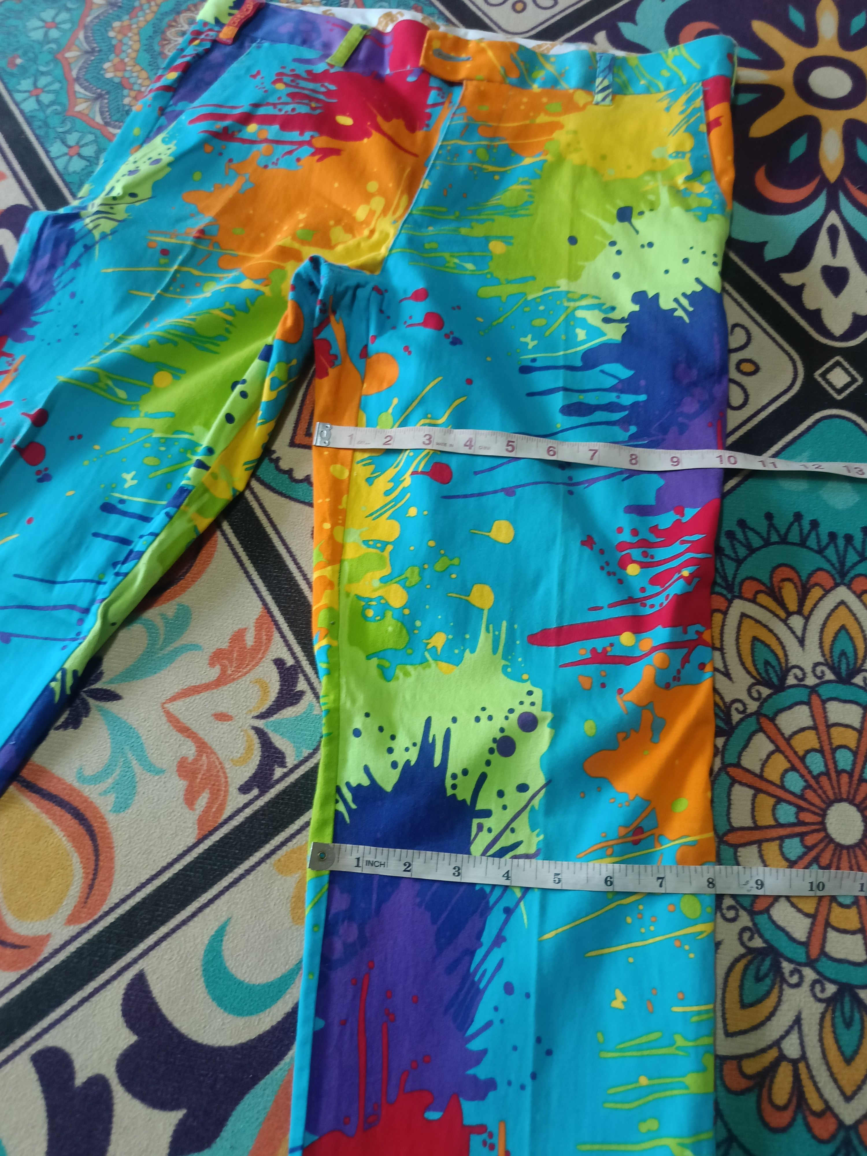 Japanese Brand Loudmouth Golf Paint Splatter pants Size US 34 / EU 50 - 7 Thumbnail