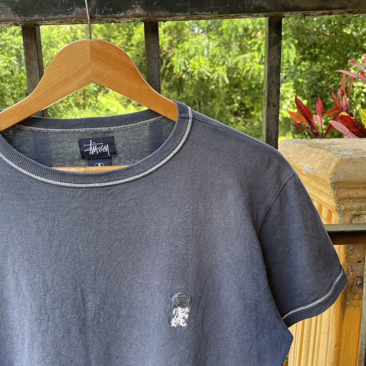 Stussy 🔥Vintage 90s Stussy Embroidered Small Logo Skateboard Tee Size US M / EU 48-50 / 2 - 4 Thumbnail