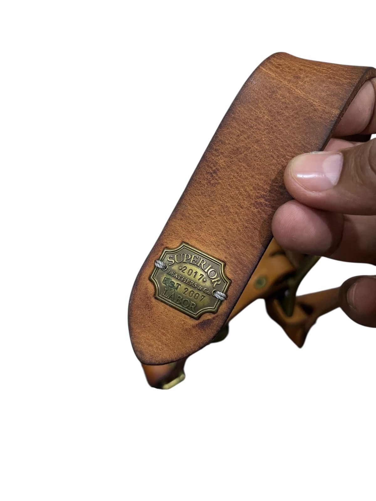 Japanese Brand vintage THE SUPERIOR LABOUR JPN CANVAS LEATHER SHOULDER BAG Size ONE SIZE - 20 Thumbnail