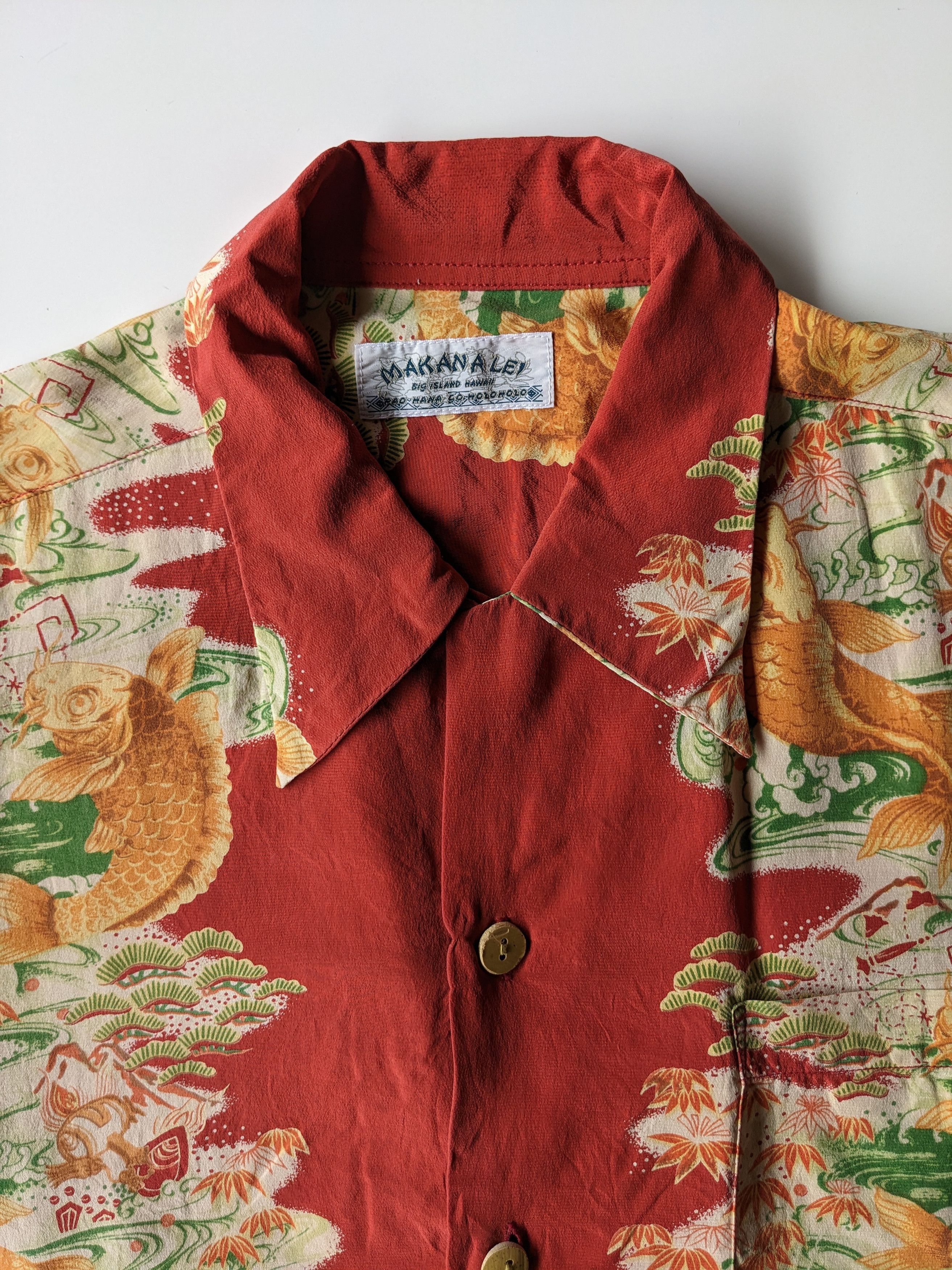 Sun Surf × Vintage Vintage Makana Lei hawaii 100% silk Size US L / EU 52-54 / 3 - 3 Thumbnail