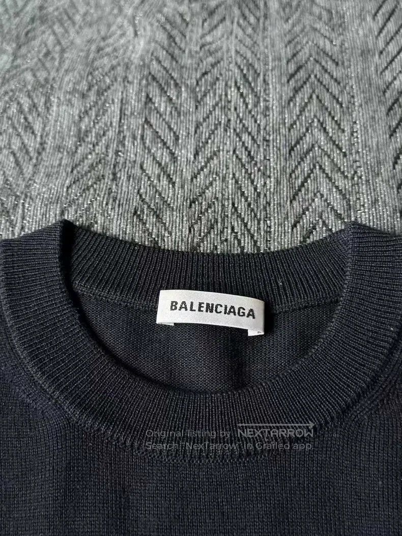 Balenciaga Balenciaga Wheat Pattern Sweater Size US S / EU 44-46 / 1 - 3 Thumbnail
