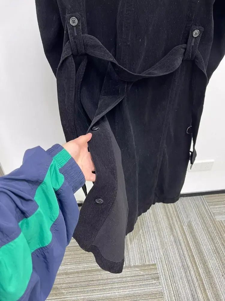 Yohji Yamamoto Yohji Yamamoto Yohji Yamamoto Y’s Corduroy Trench Coat-250 Size US L / EU 52-54 / 3 - 4 Thumbnail
