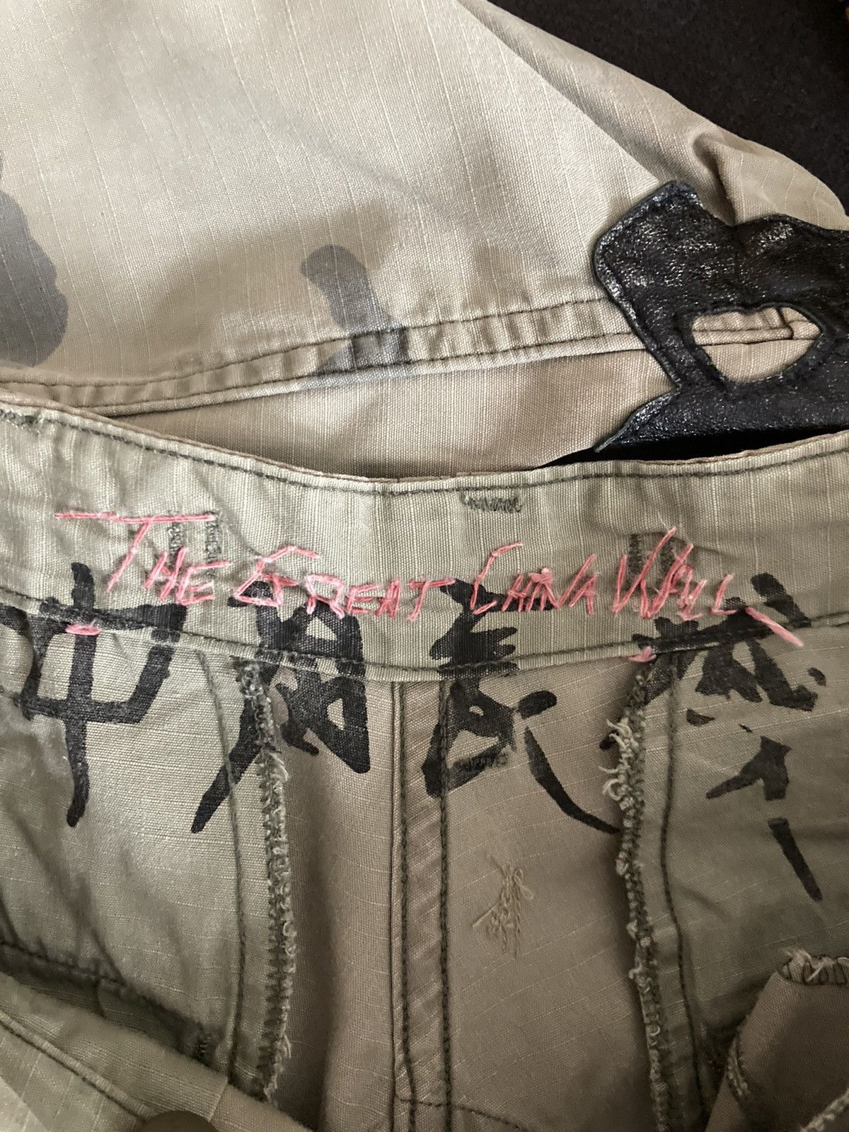 Designer × The Great China Wall × Vintage The Great China Wall - Camo Cargo Pant Size US 30 / EU 46 - 16 Thumbnail