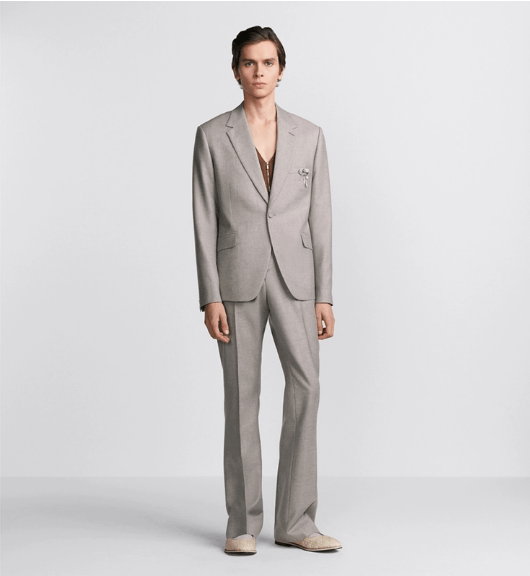 Dior o1w1db11225 443C25 Classic Jacket in Gray Size US M / EU 48-50 / 2 - 5 Thumbnail