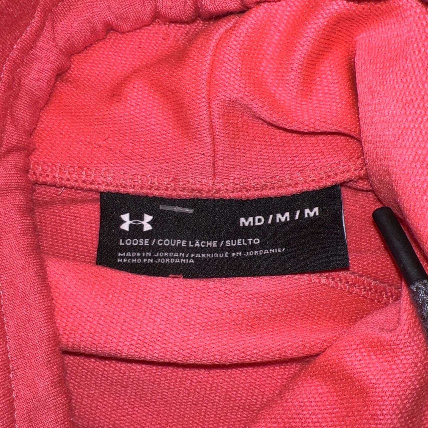 Under Armour Under Armour Pink Turtle Neck Pullover Womens Size M Sweatshirt, Activewear, Turtleneck, Pullover, Size M, Regular, Women Size M / US 6-8 / IT 42-44 - 3 Thumbnail