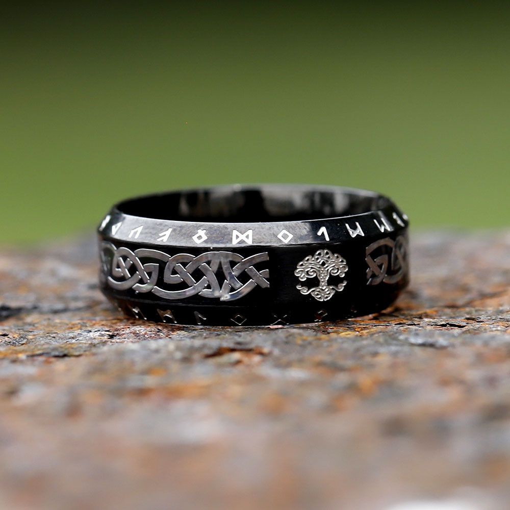 Japanese Brand × Jewelry × Vintage Nordic Viking Ring Size ONE SIZE - 3 Thumbnail