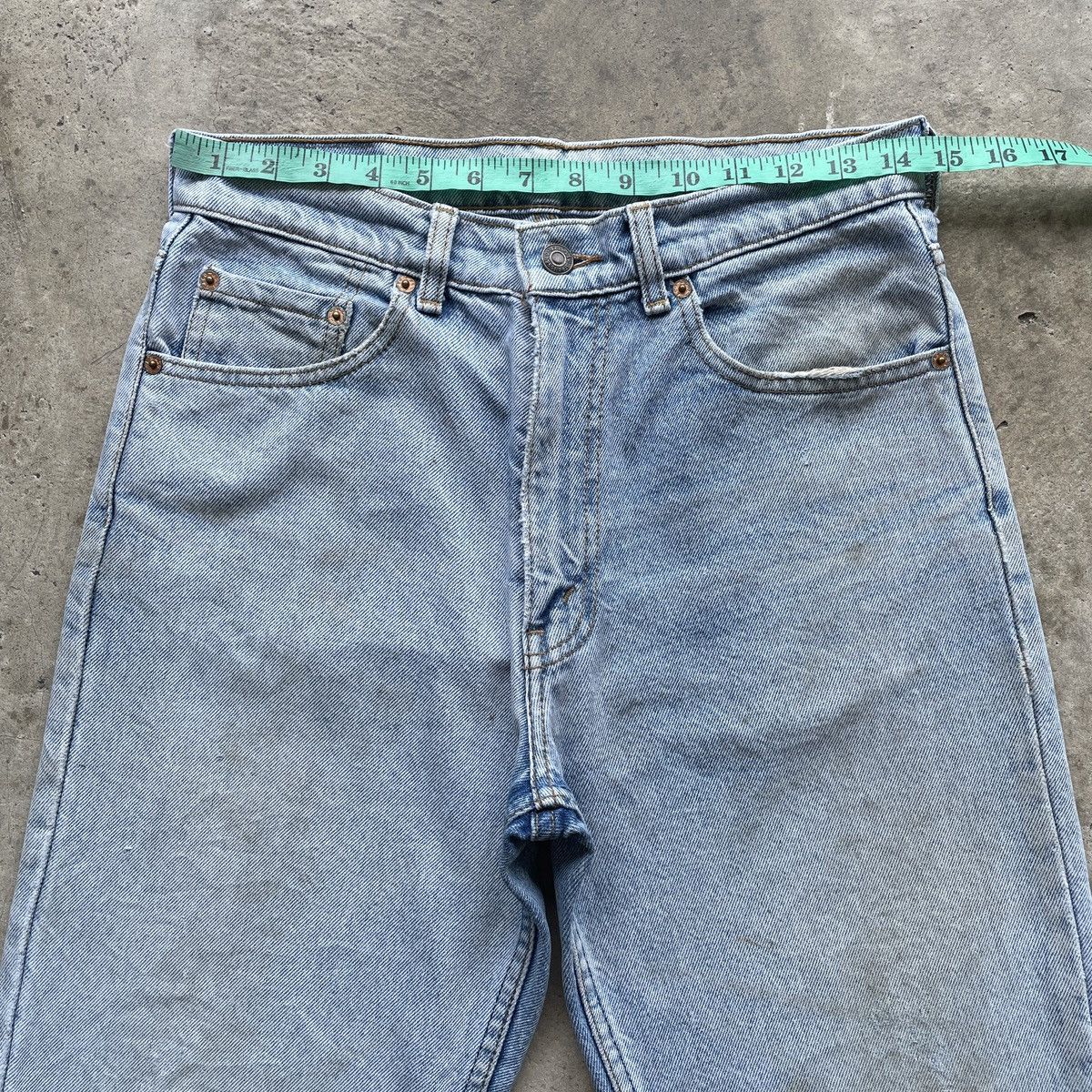 Levi's W29x31.5 Vintage Levi’s Faded Wash Jeans Skinny Denim Pants Size US 29 - 5 Thumbnail