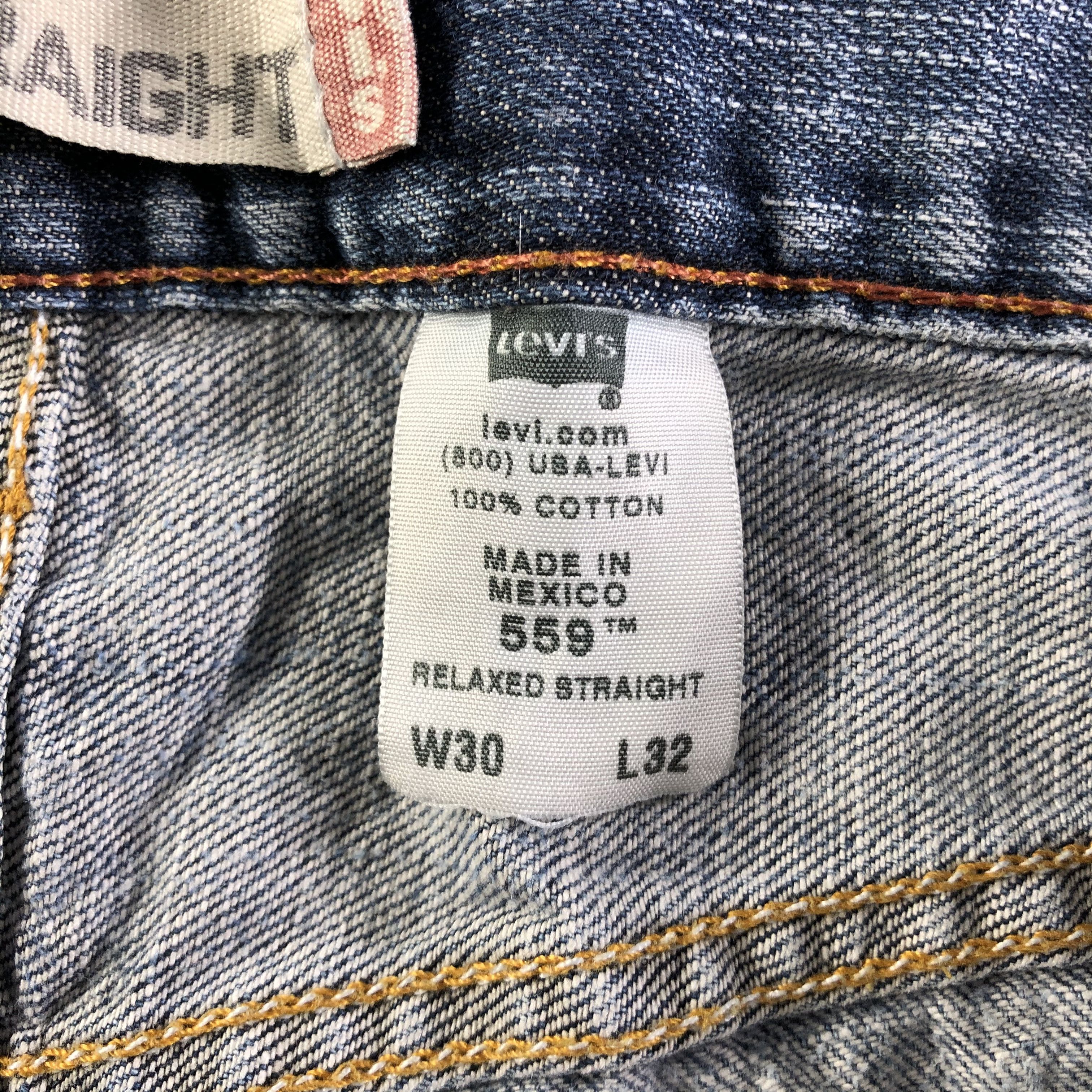 Levi's Vintage Levis 559 Jeans-J4399 Size US 30 / EU 46 - 11 Thumbnail