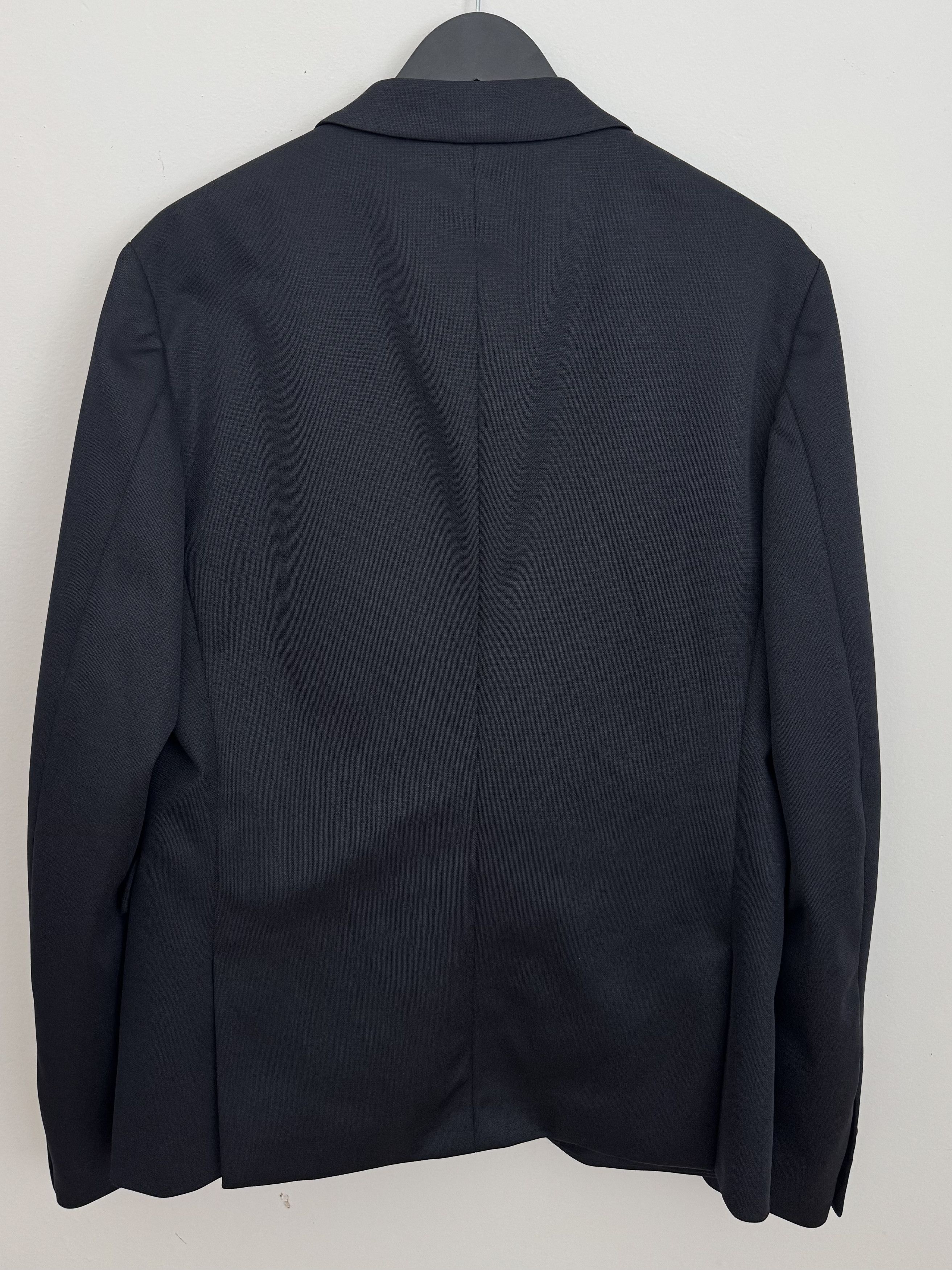 Prada Prada Mens Black Blazer Size 52 Minimal Tailored Jacket Size 52R - 7 Thumbnail