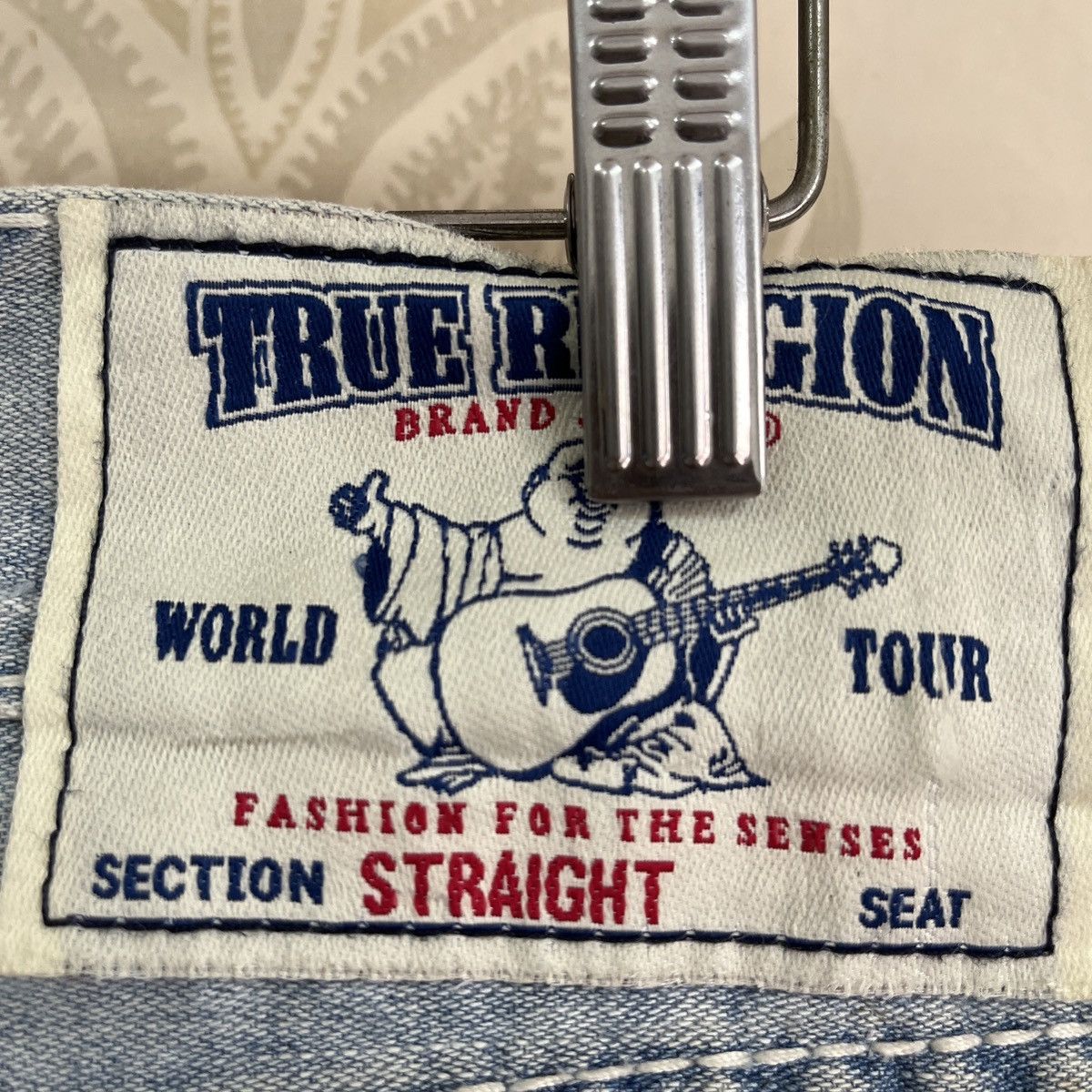 True Religion Thrashed True Religion Denim Jeans Straight Size US 34 / EU 50 - 15 Thumbnail