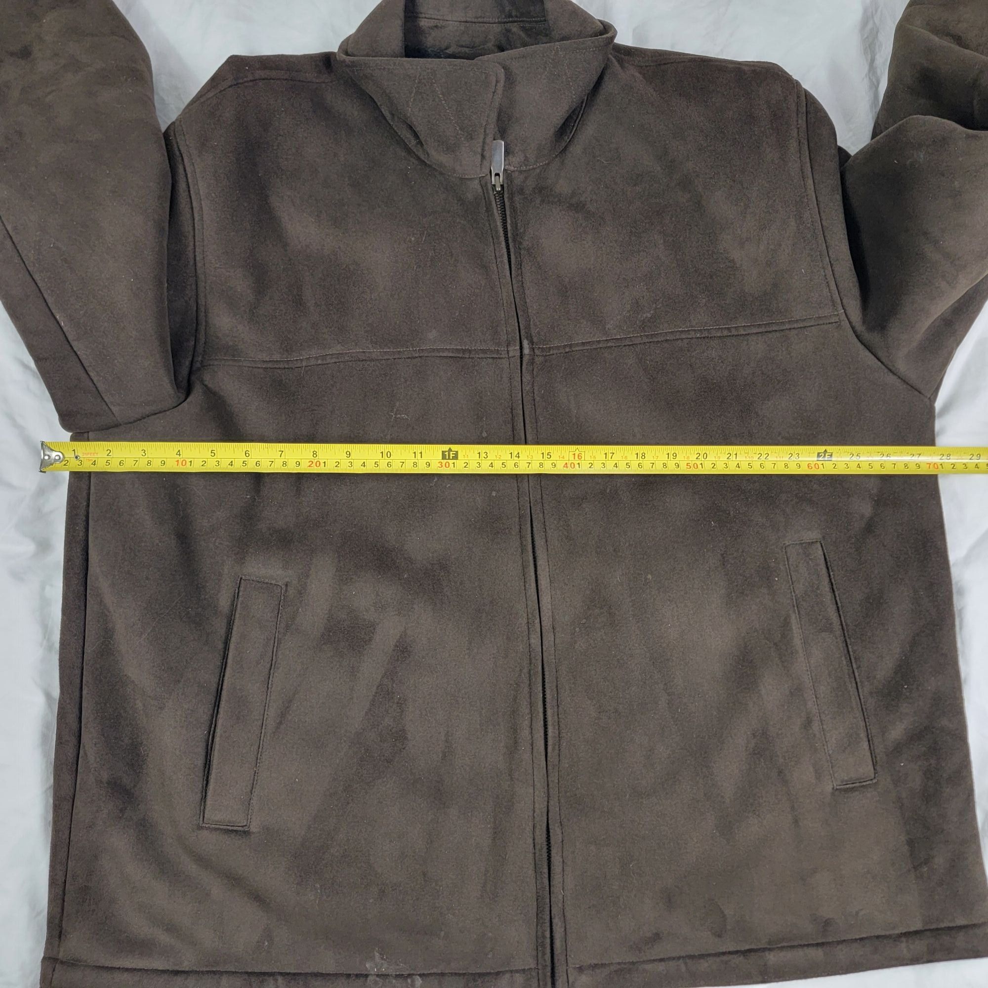 Dockers Dockers Premium Mens 2XL Dark Brown Jacket Winter Warm Casua Size US XXL / EU 58 / 5 - 8 Thumbnail