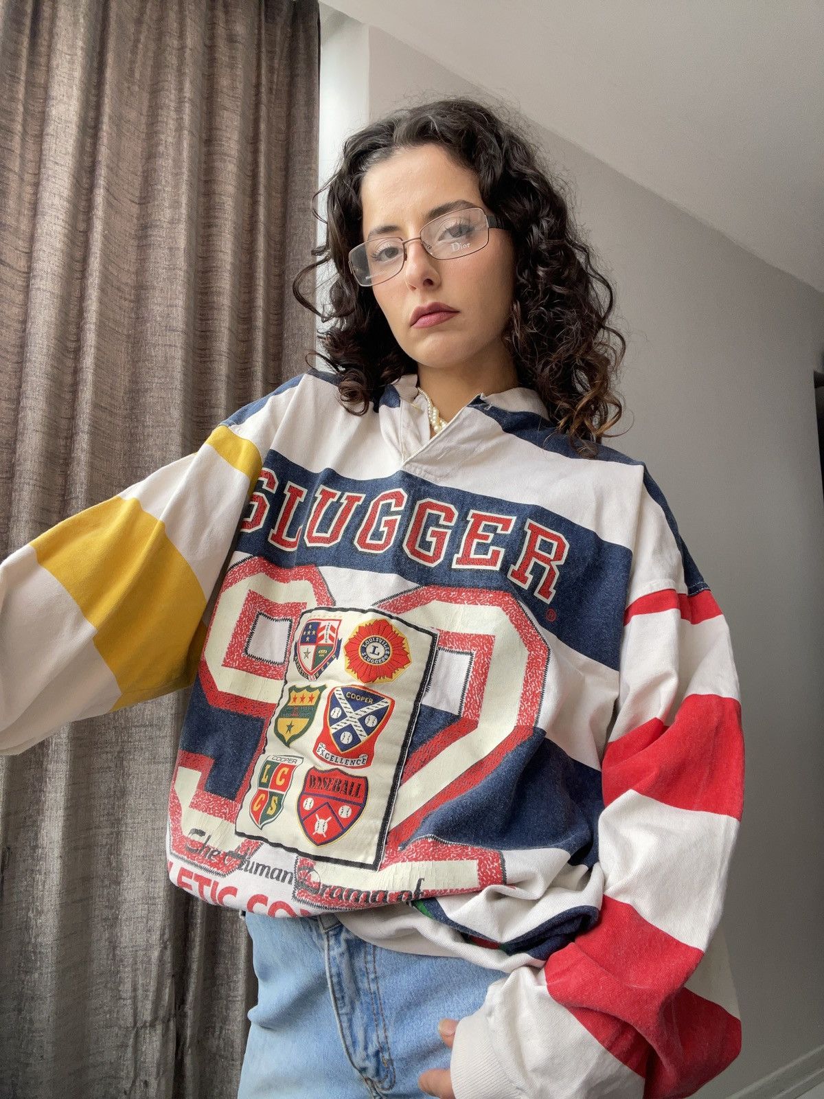 Vintage 90’s Louisville Slugger sweat Size US L / EU 52-54 / 3 - 1 Thumbnail
