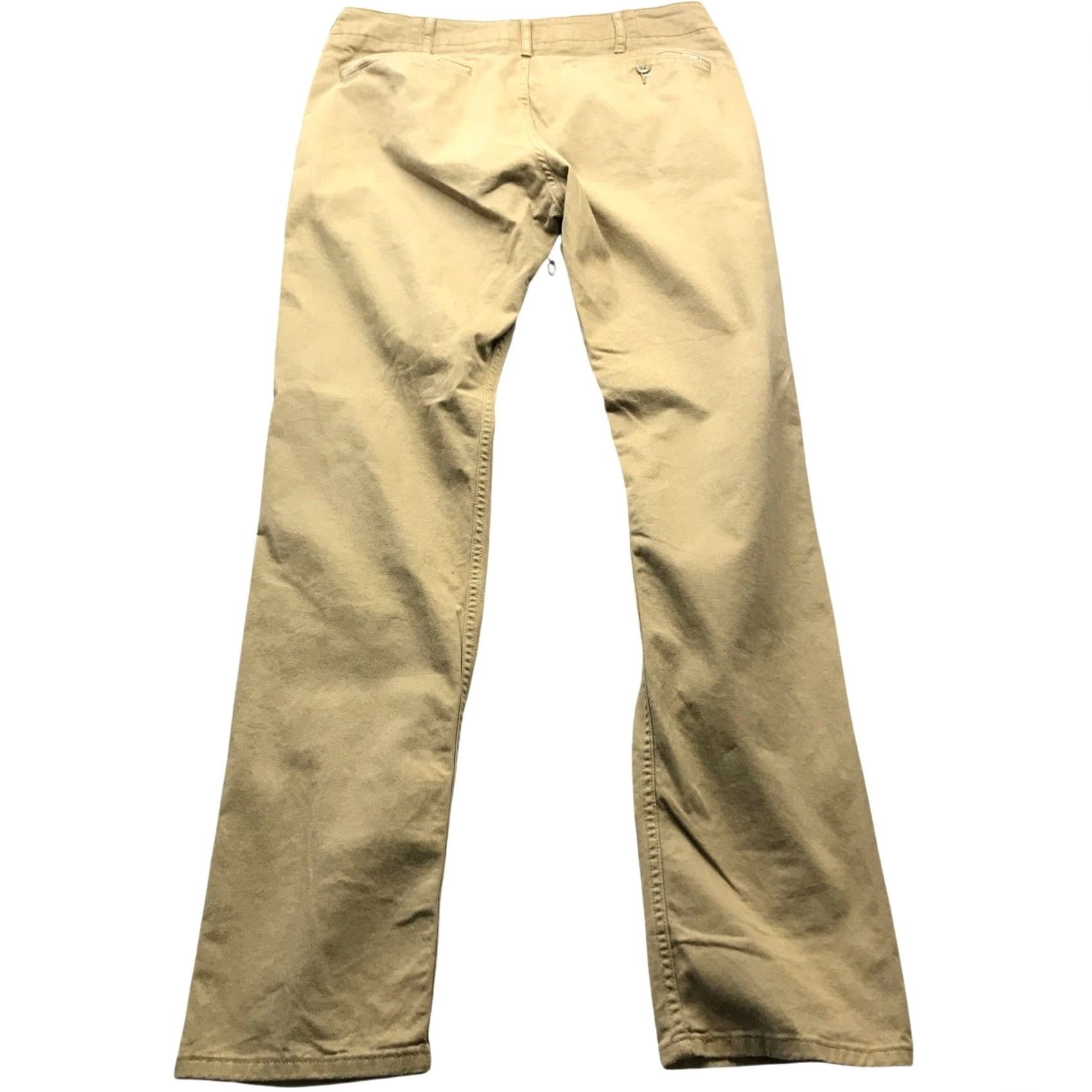 Vintage Levis Strauss Khaki Pants Mens 32x34 Straight Fill Stretch Beige Casual Twill Khakis Pants Mens Regular Brown 32 34 Straight Pocket Zipper Button Size US 32 / EU 48 - 5 Thumbnail