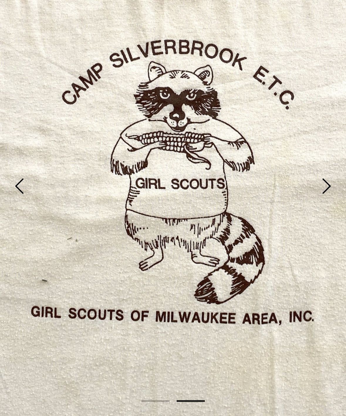 Unsound Rags × Vintage Vintage SINGLE STITCHED CAMP SILVERBROOK E.T.C. TEE - 1980S Size US L / EU 52-54 / 3 - 2 Thumbnail