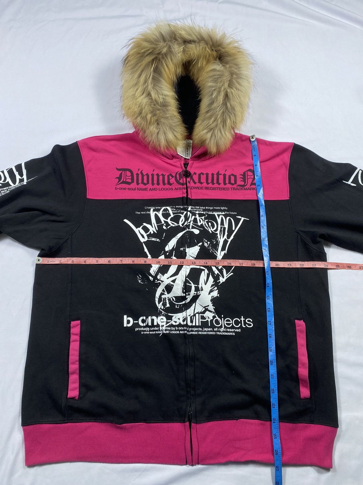 20471120 Japanese B-One-Soul Projects zip fur hoodie lgb ifsix style Size US L / EU 52-54 / 3 - 10 Thumbnail