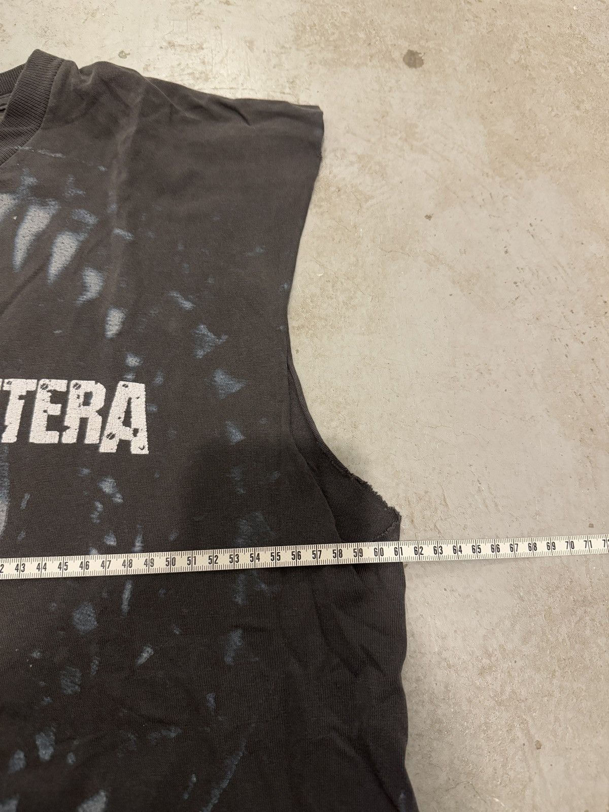 Band Tees × Vintage *RARE* PANTERA TRENDKILL TOUR 1996 AOP CHOPPED TEE Size US XL / EU 56 / 4 - 13 Thumbnail