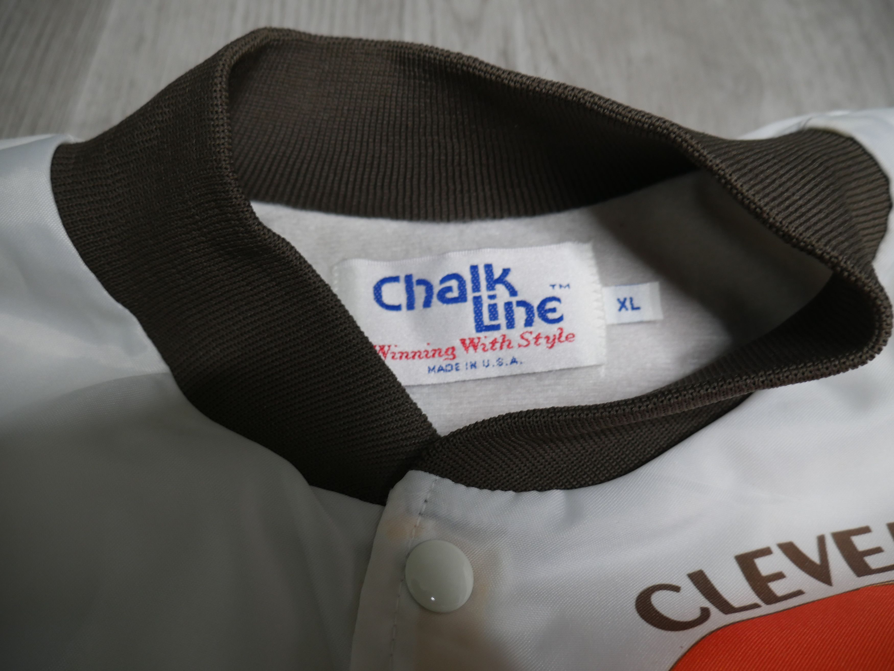 Chalk Line Cleveland Browns Chalkline Jacket Fanimation Size US XL / EU 56 / 4 - 3 Thumbnail