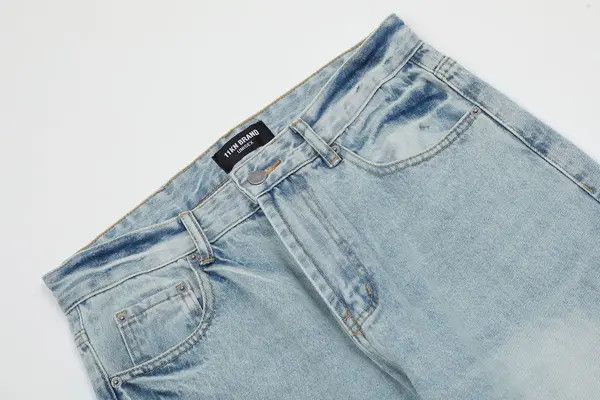VIBE American street washed distressed light color loose jeans Size US 32 / EU 48 - 3 Thumbnail