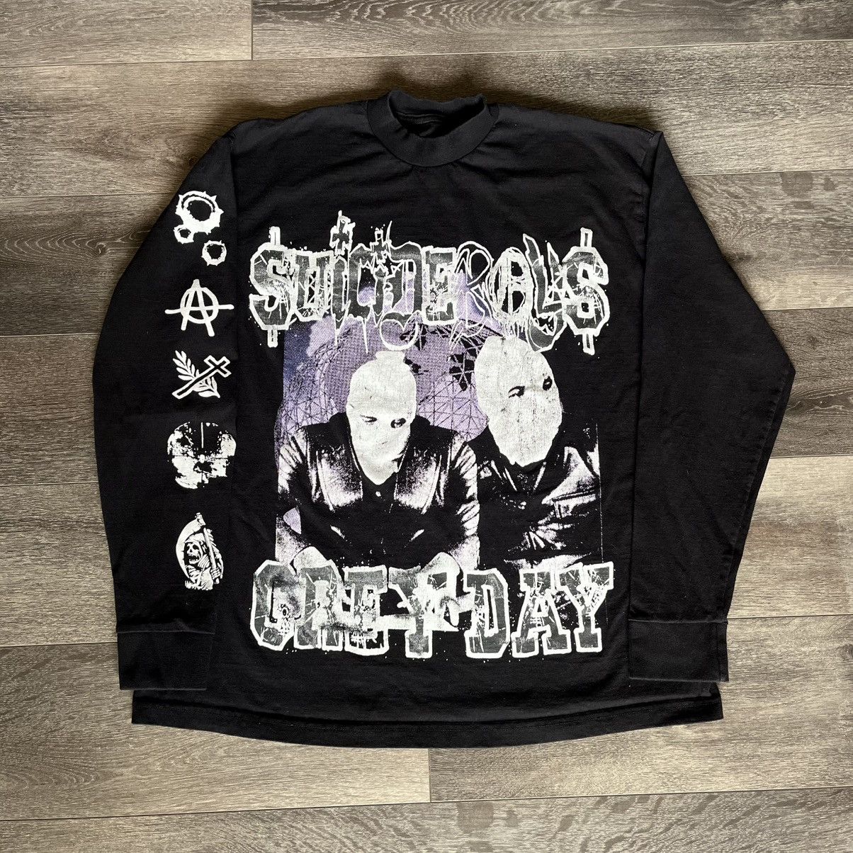 G59 Records Suicideboys G59 Records Grey Day Graphic Longsleeve T Shirt Size US L / EU 52-54 / 3 - 1 Thumbnail