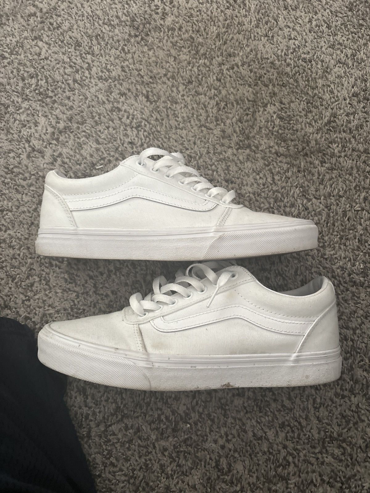 Vans × Vintage Vans Canvas White Old Skool Size US 9 / EU 42 - 1 Thumbnail