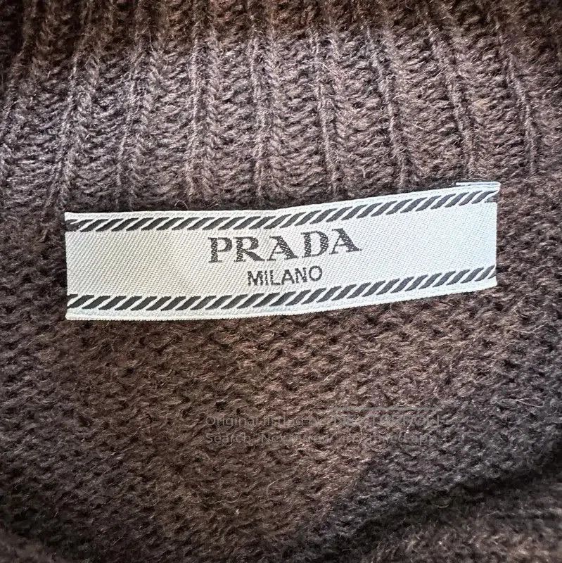 Other Prada Dark Brown Women's Cardigan. Size S / US 4 / IT 40 - 3 Thumbnail