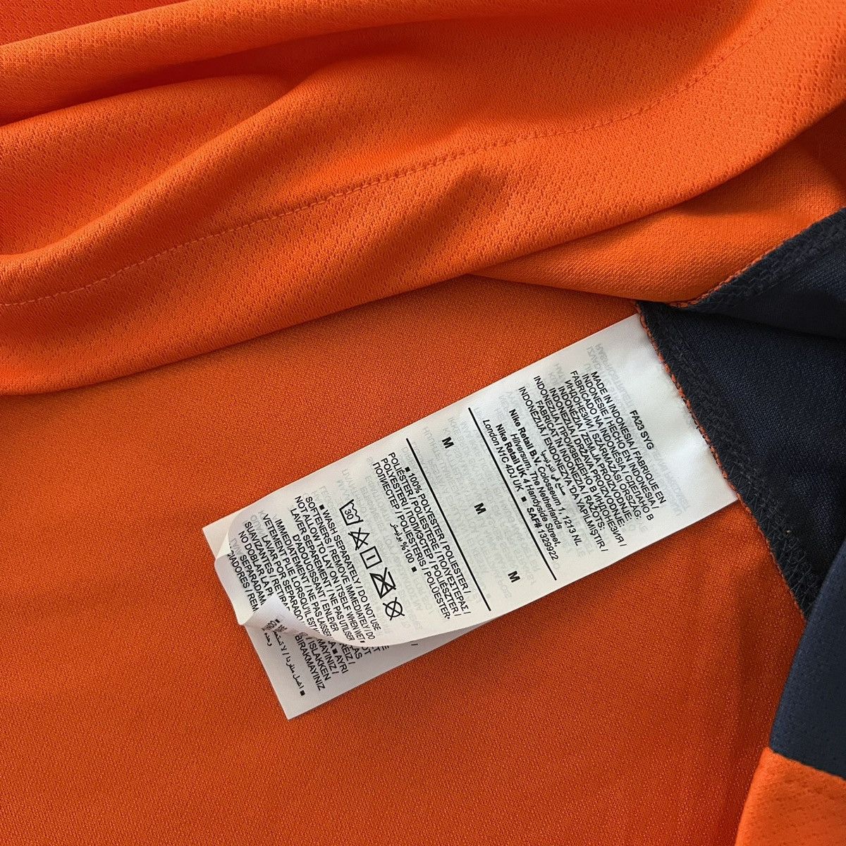 Nike Nike 2023/24 Inter Milan Soccer Third Jersey - Orange Size US M / EU 48-50 / 2 - 4 Thumbnail