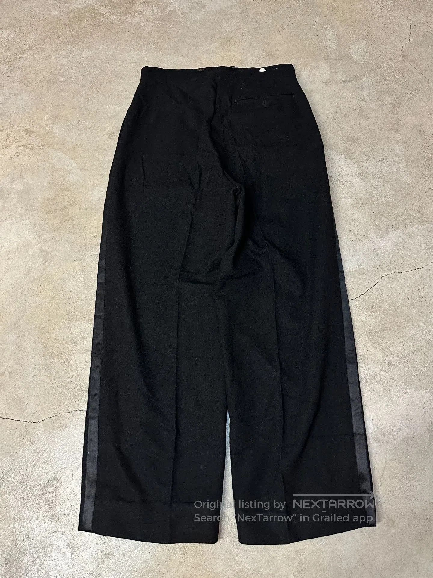 Vintage Vintage French Wool Pants 30. Size US 31 - 7 Thumbnail