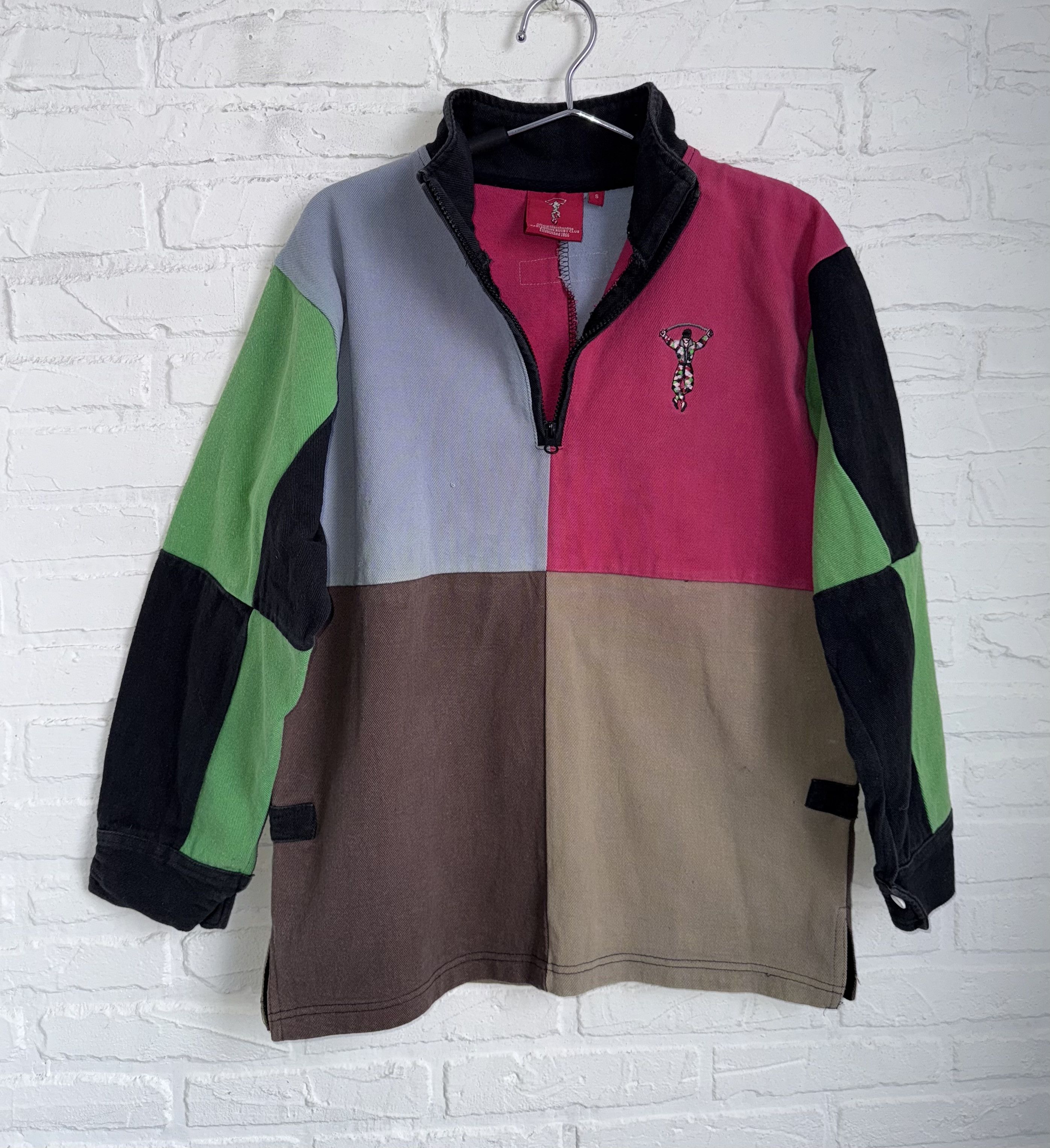 Vintage Vintage 90s Harlequins Rugby Polo Shirt jersey Size US S / EU 44-46 / 1 - 2 Thumbnail