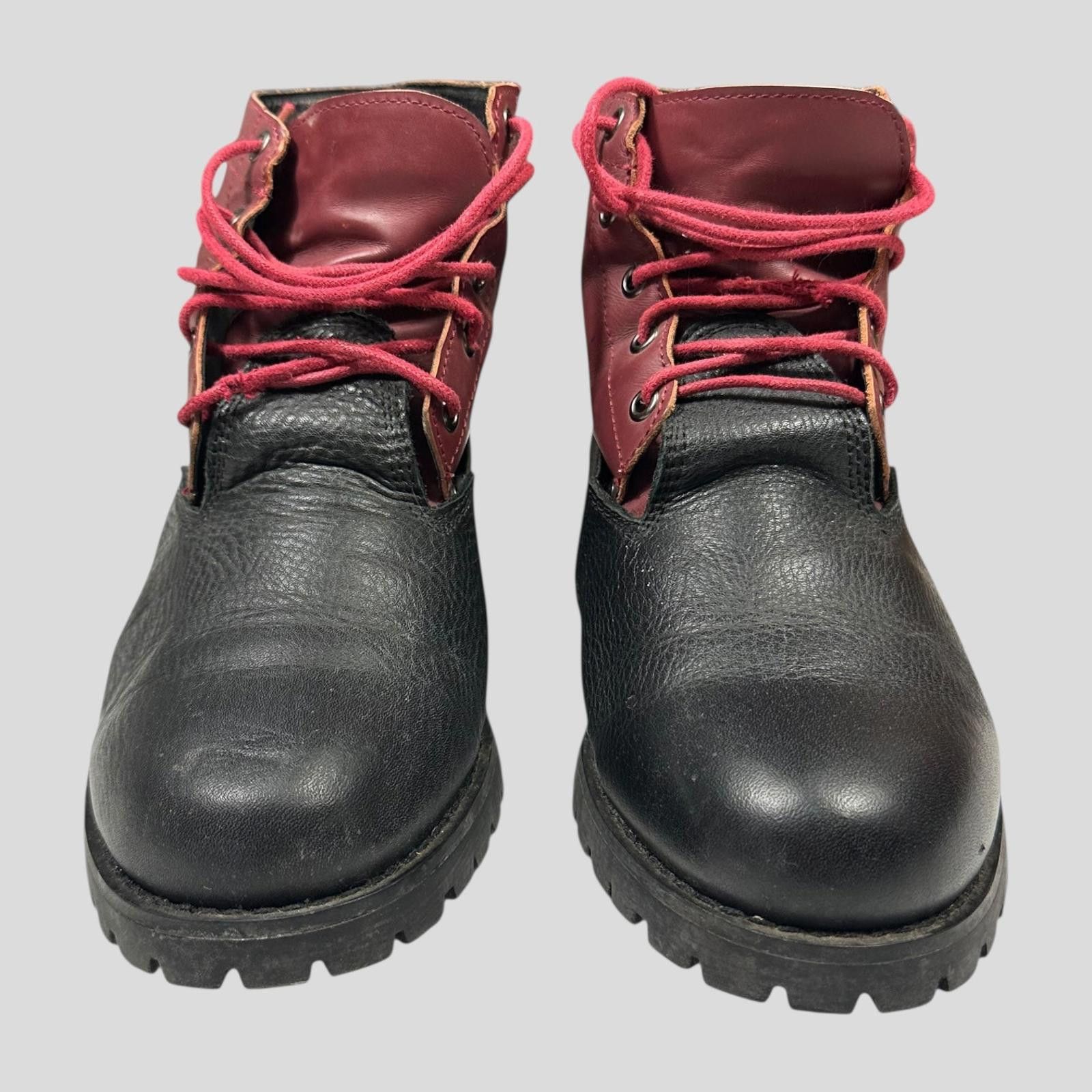 Comme des Garcons CDG Homme Plus FW10 Vibram Leather Bi-colour Boots - UK7/7.5 Size US 8 / EU 41 - 6 Thumbnail