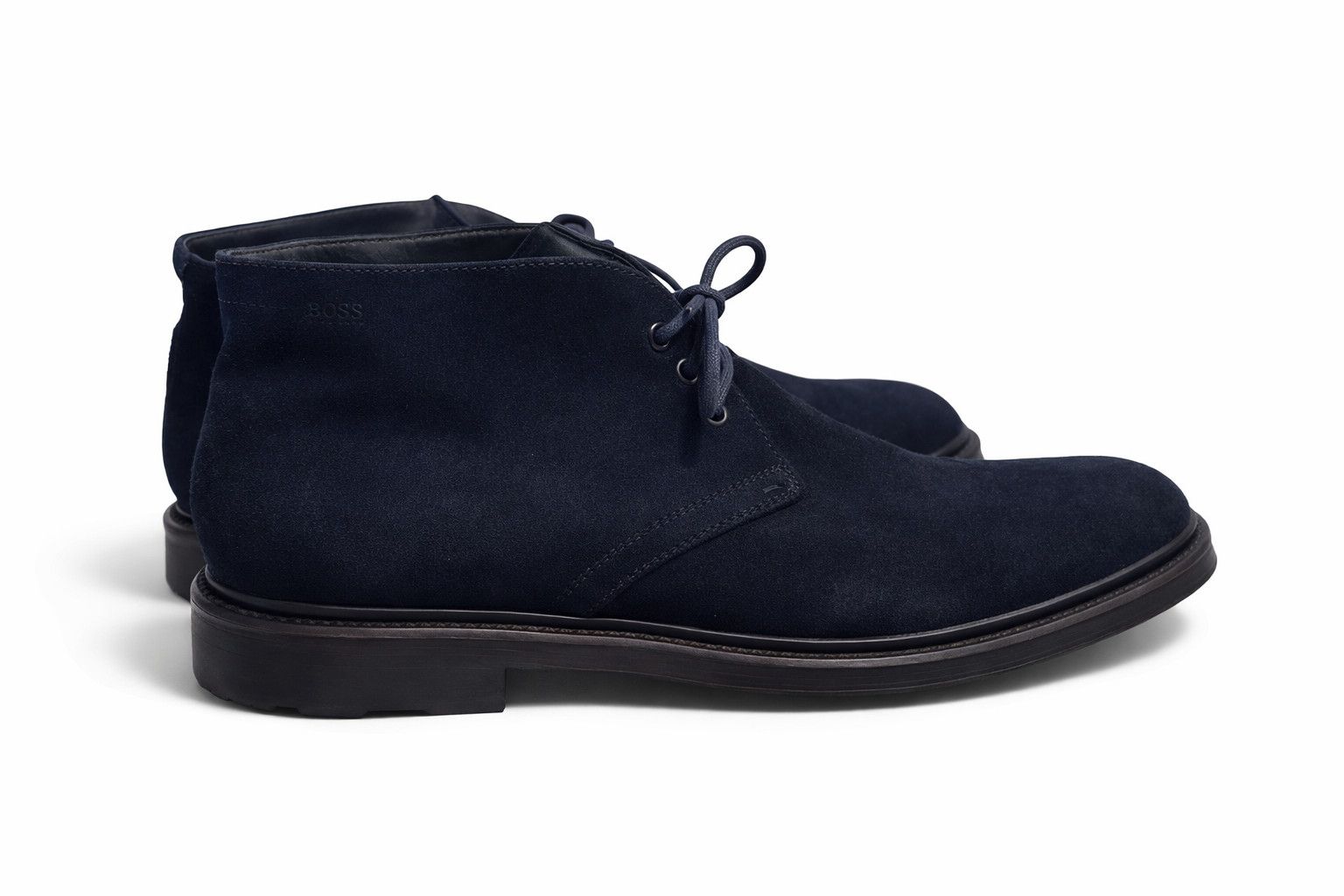 Hugo Boss Hugo Boss Navy Suede Chukka Desert Boots EU 42 Size US 9 / EU 42 - 6 Thumbnail