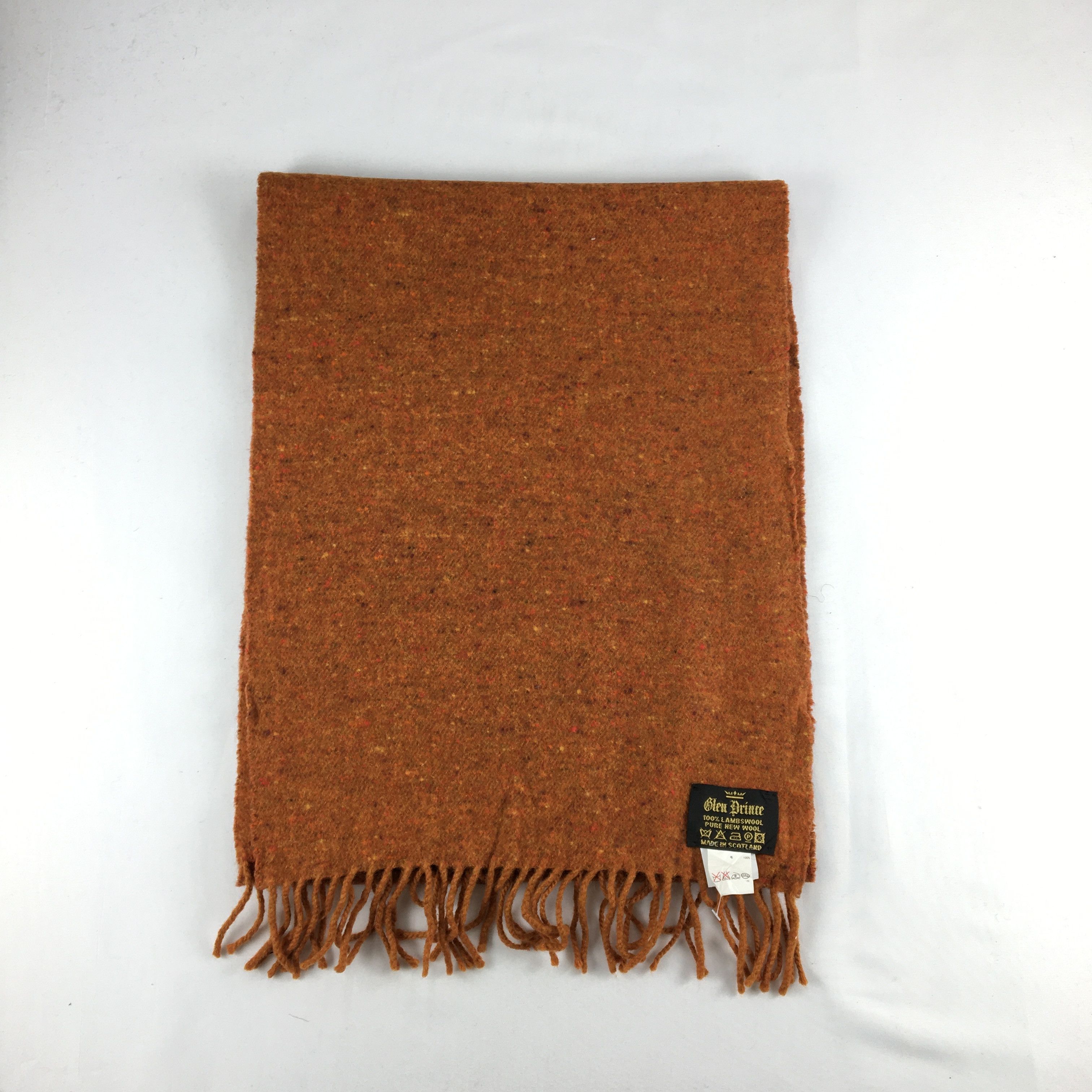 Vintage Vintage Glen Prince Scarf Muffler Wool Cashmere Scarves Size ONE SIZE - 2 Thumbnail