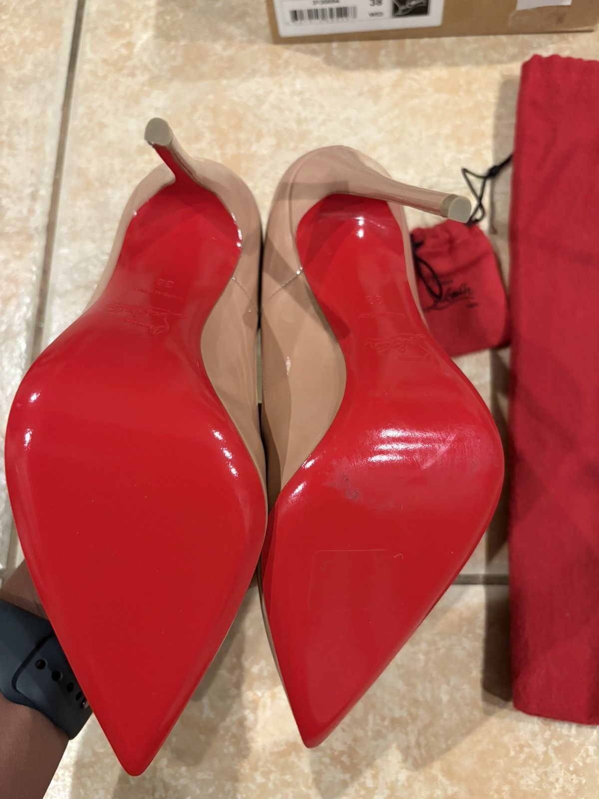 Christian Louboutin Christian Louboutin heels Size US 7.5 / IT 37.5 - 4 Thumbnail