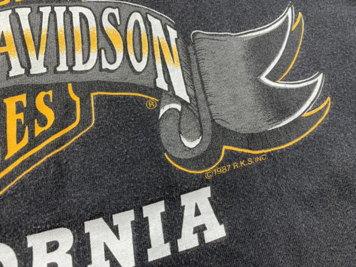 Harley Davidson × Vintage Mens vintage t shirt Harley Davidson 1987 Size XL Size US XL / EU 56 / 4 - 11 Thumbnail