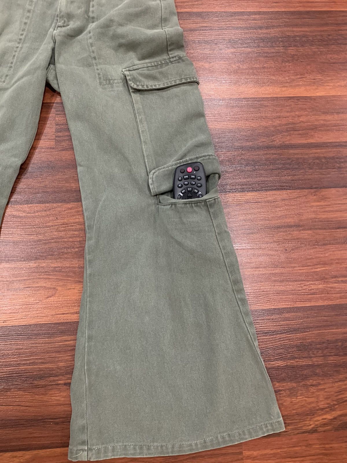 If Six Was Nine × Japanese Brand Asos Flared Cargo Pants ( unisex ) Size US 29 - 4 Thumbnail