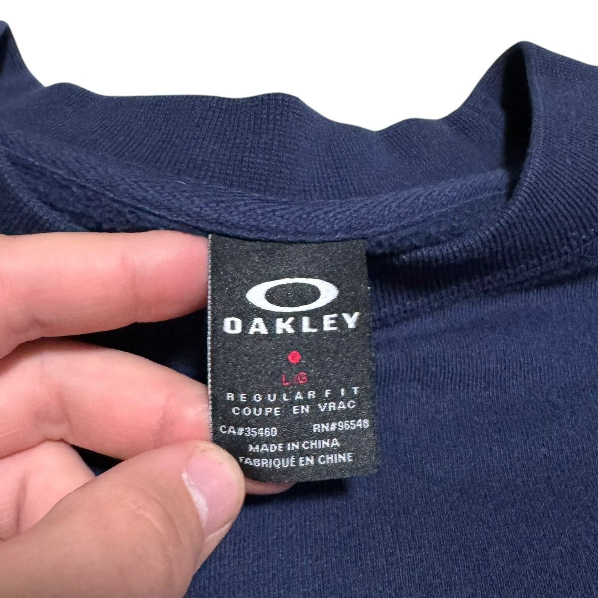 Oakley Oakley Cotton Arm Logo Crewneck Sweatshirt Adult Large Size US L / EU 52-54 / 3 - 4 Thumbnail
