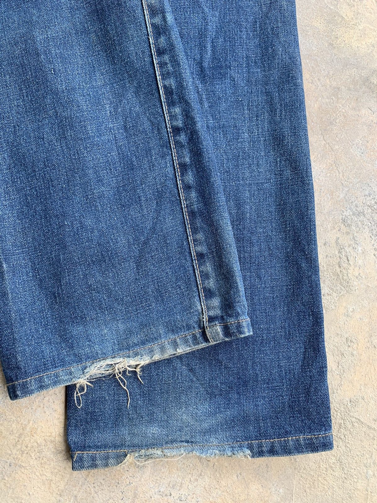 Edwin × Japanese Brand Vintage Edwin 505SX Selvedge distressed denim Size US 28 / EU 44 - 15 Thumbnail