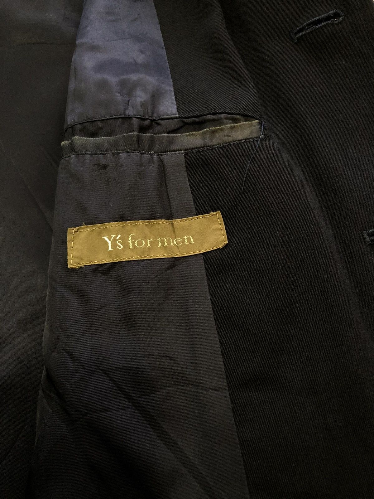 Vintage × Y's for Men × Yohji Yamamoto Yohji Yamamoto Y’s for Men hooded wools long blazer jacket Size US M / EU 48-50 / 2 - 17 Thumbnail