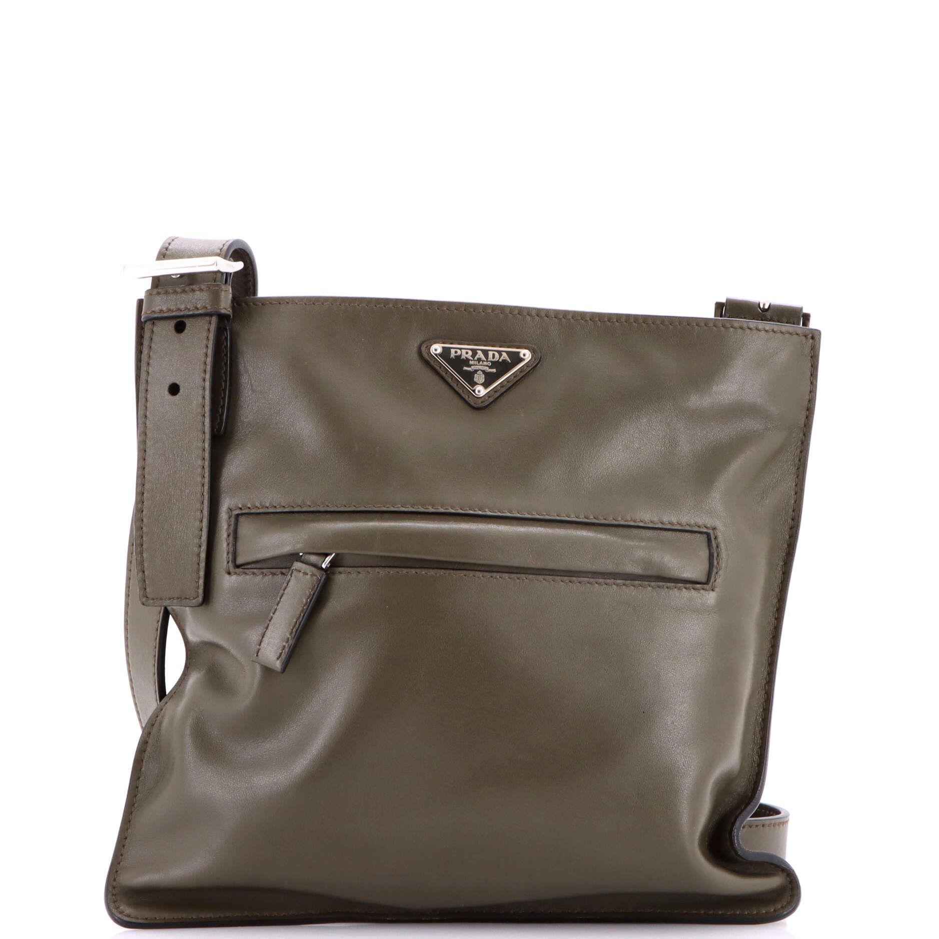 Prada Front Pocket Messenger Bag Size ONE SIZE - 1 Thumbnail