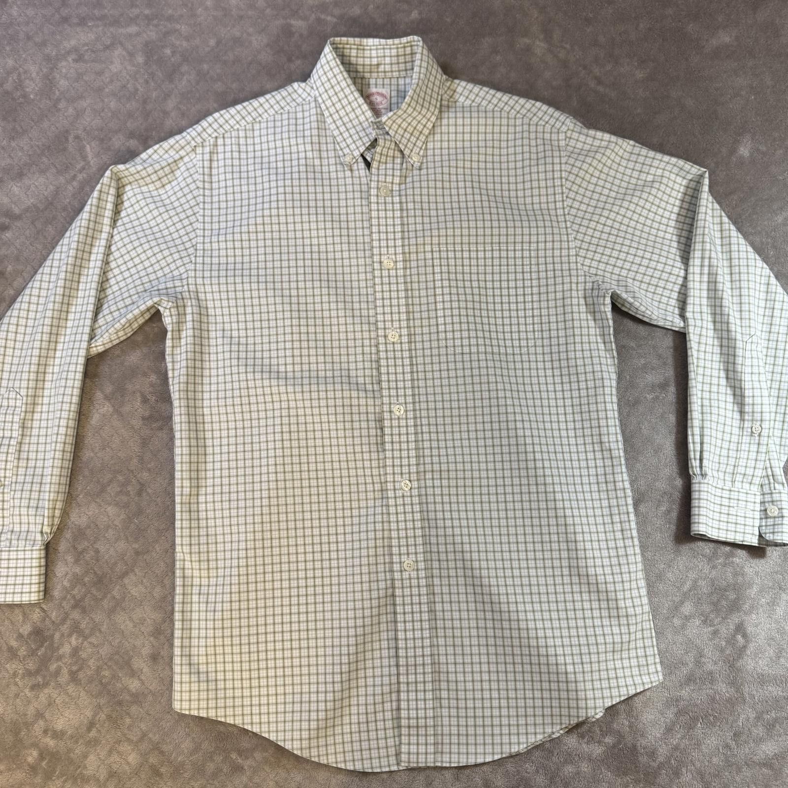 Brooks Brothers Brooks Brothers 1818 Dress Shirt Men's Small Long Sleeve Size 36R - 3 Thumbnail