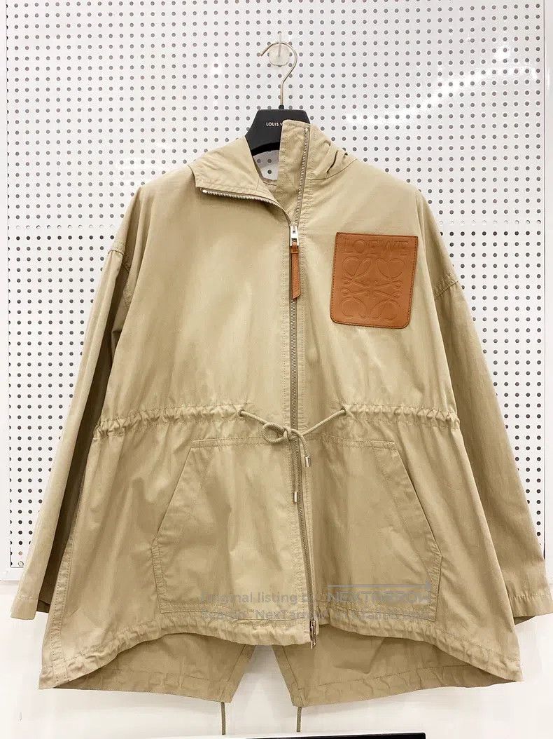 Loewe Loewe Khaki Trench Coat Size XS / US 0-2 / IT 36-38 - 1 Thumbnail