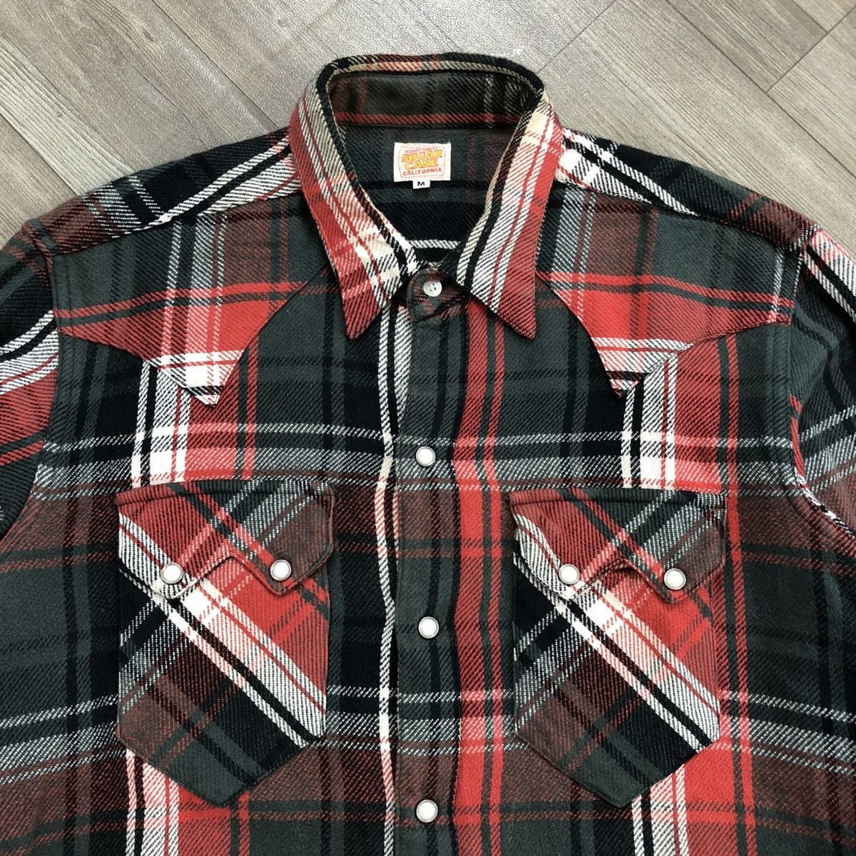 Sugar Cane Vintage Sugar Cane Toyo Enterprise Plaid Western Shirt Size US M / EU 48-50 / 2 - 6 Thumbnail