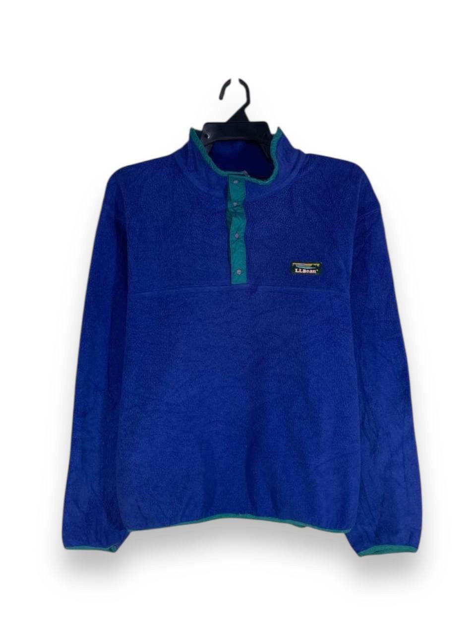 L.L. Bean Vintage LL Bean fleece button up Size US M / EU 48-50 / 2 - 1 Thumbnail