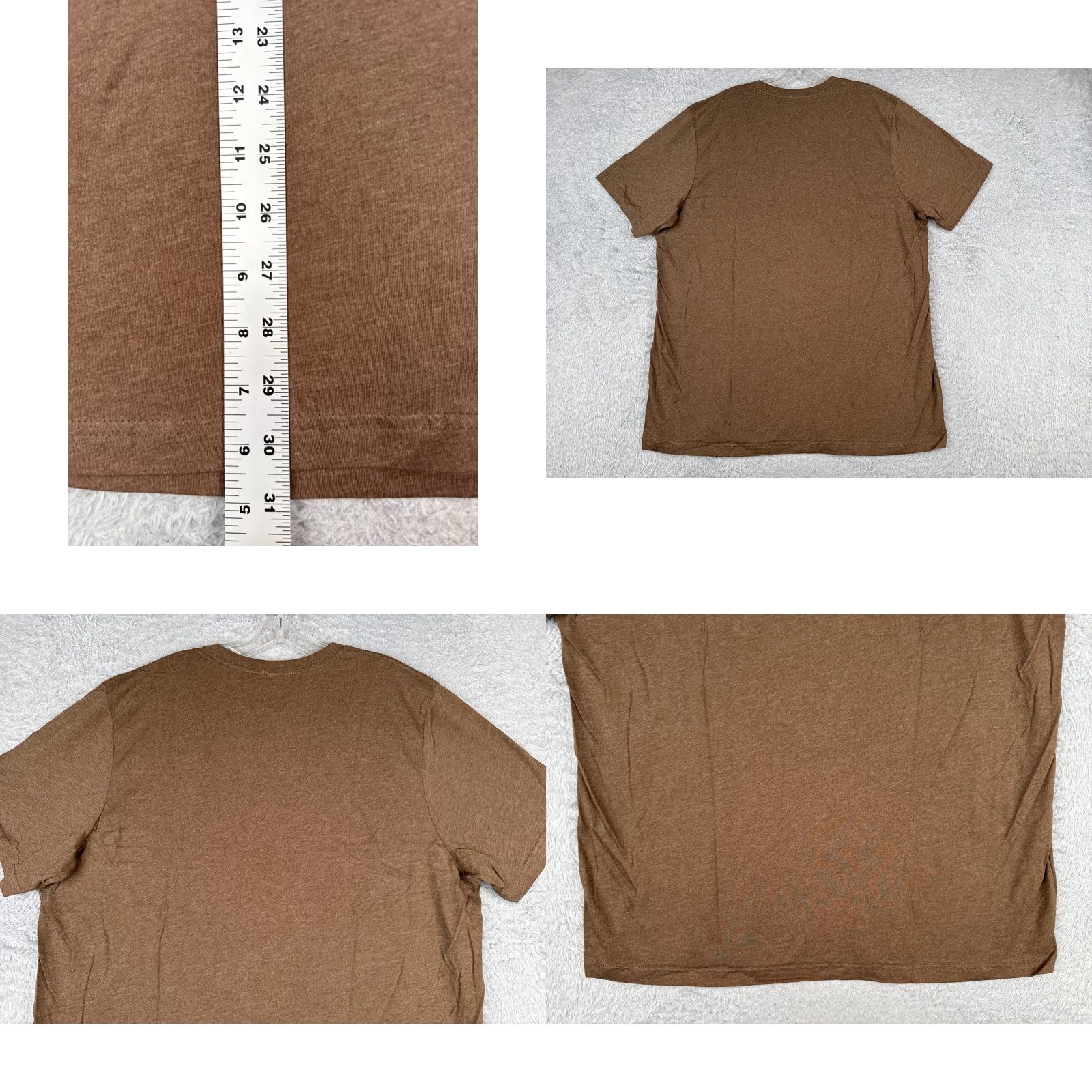 Fender Fender Men T-Shirt Shirt Brown 2XL XXL Cotton Jersey Short Sleeve Crew Neck Punk Spirit Of Rock Music Outdoor All Seasons New Size US XXL / EU 58 / 5 - 9 Thumbnail