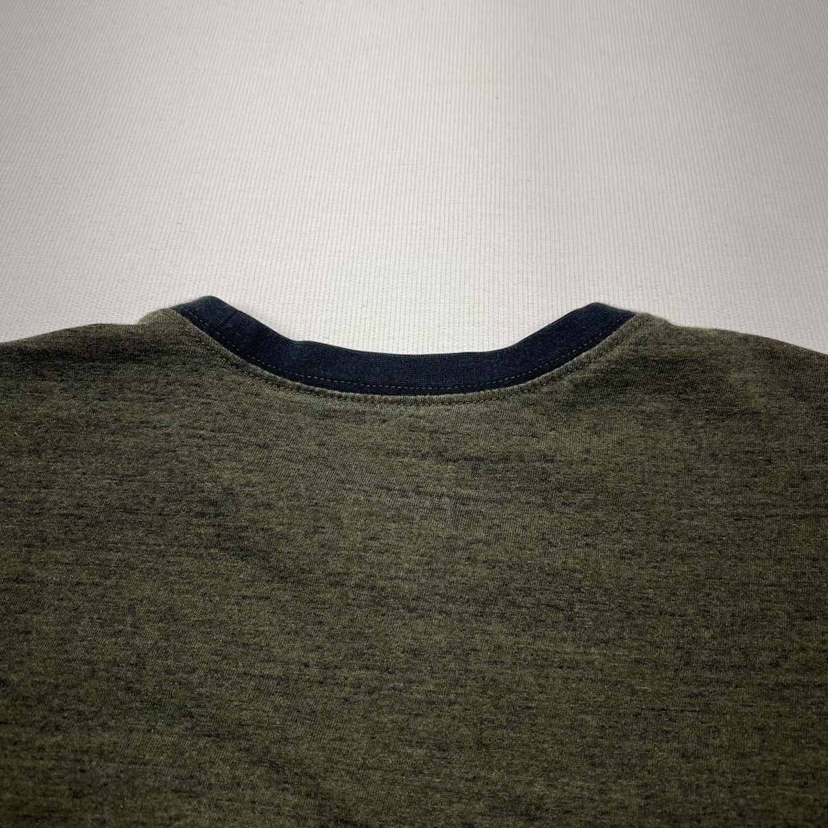 Nike Nike Tee Shirt Heather Green Pocket Logo Box Sportswear Y2K Size US L / EU 52-54 / 3 - 10 Thumbnail
