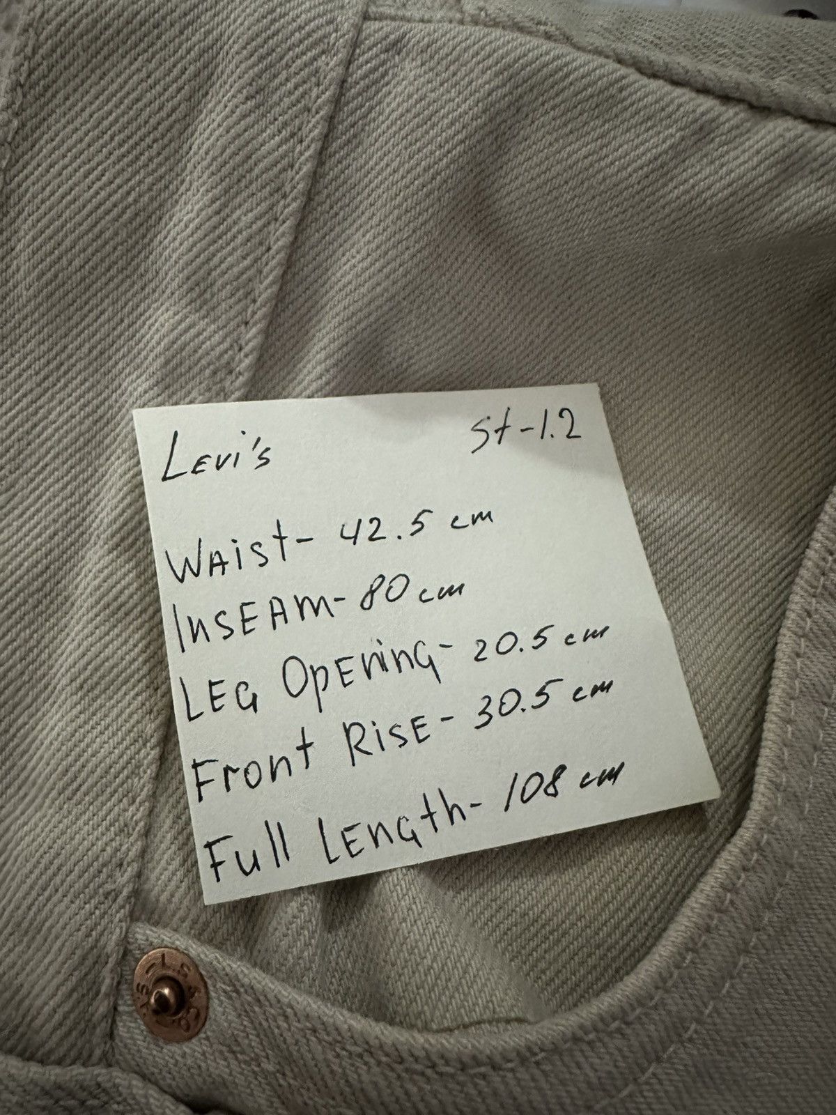 Levi's 34/32 Levi's 501 Vintage Jeans Denim Rarest Y2K Pants Size US 34 / EU 50 - 13 Thumbnail